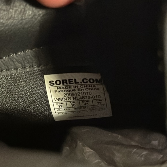 Sorel Hi-Line Hiking Boots - Waterproof, Leather Women 12- Men 10. - Picture 7 of 7
